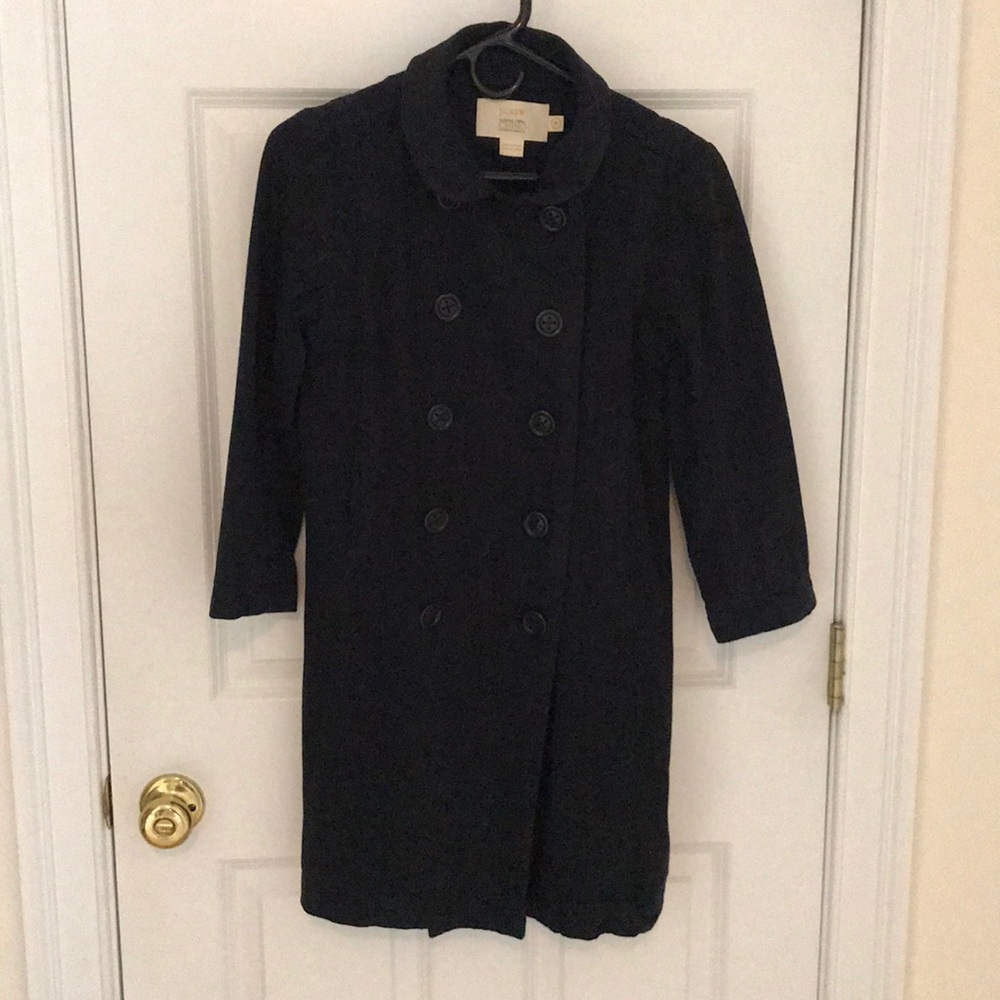 J. Crew Navy Blue Chino Jacket